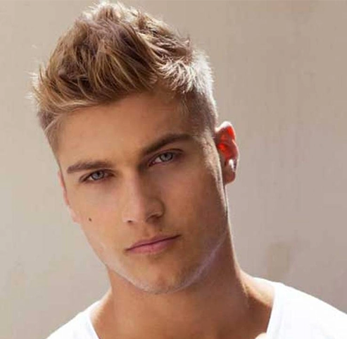 Caramel hair color for men
