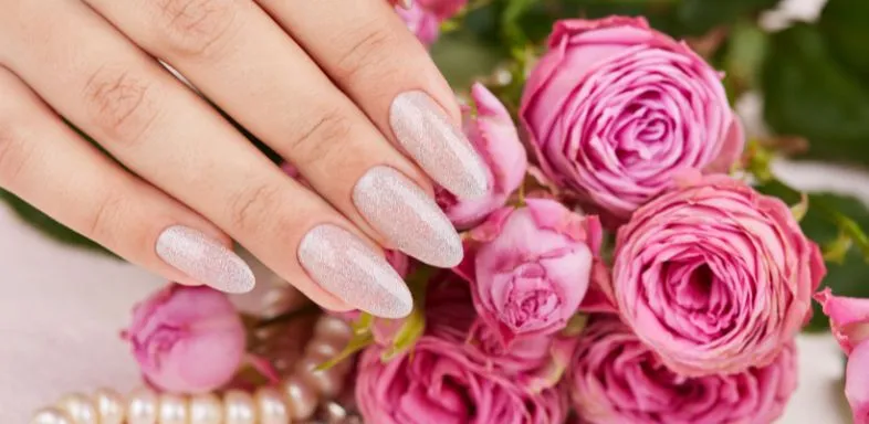 Glitter Gradient French