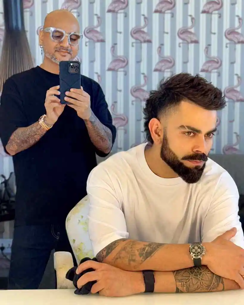 Virat kohli hairstyle