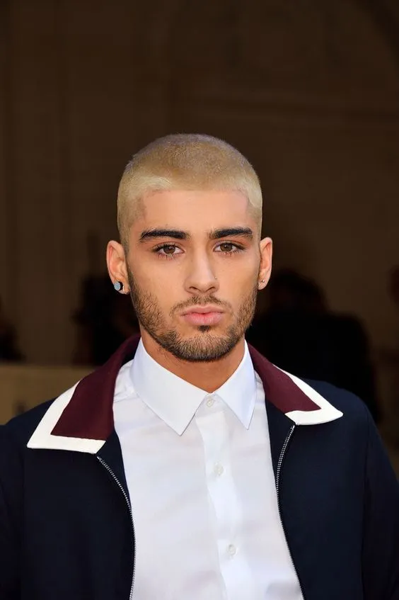 Bleached Buzz Cut