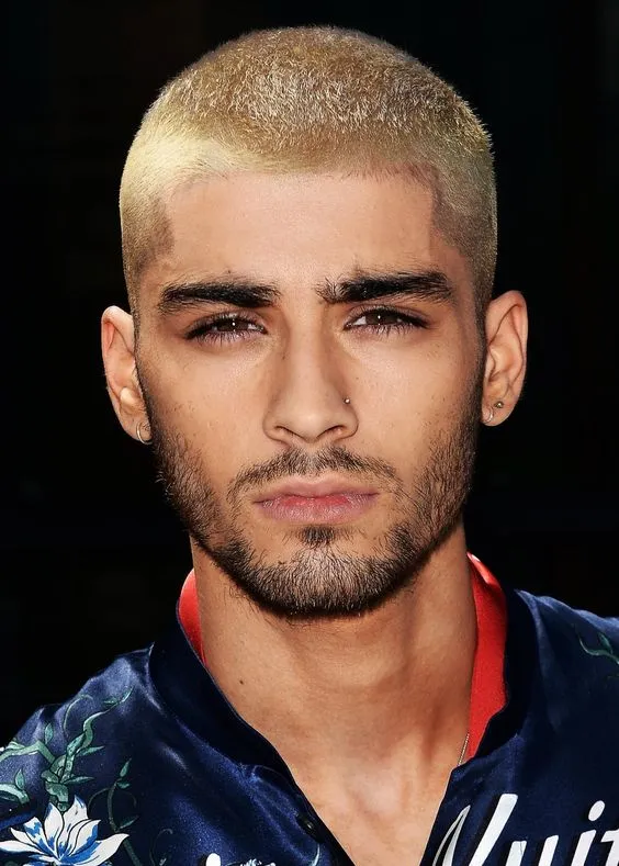 Bleached Buzz Cut