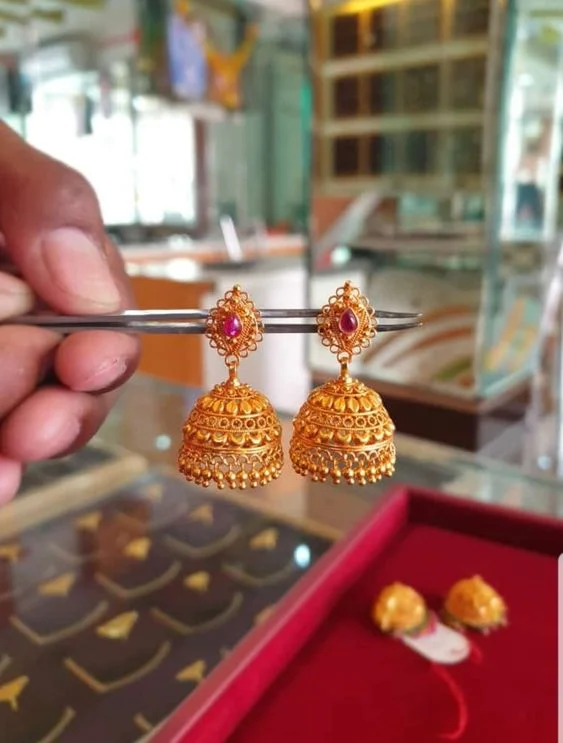 Bridal Gold Jhumka