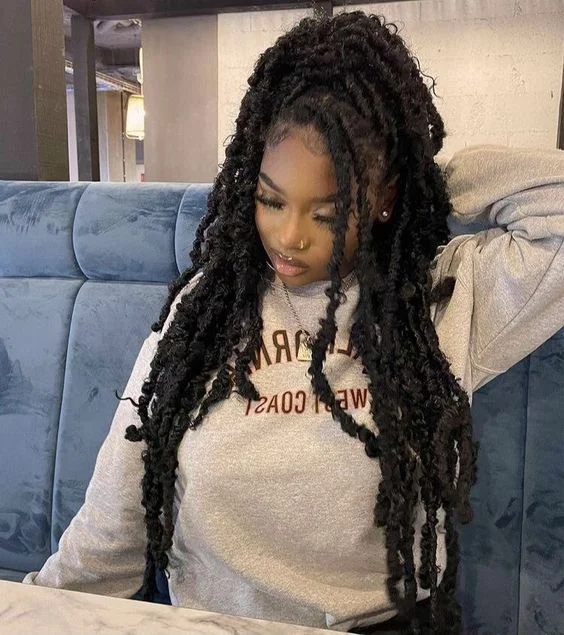 Faux Locs hairstyles for black girls