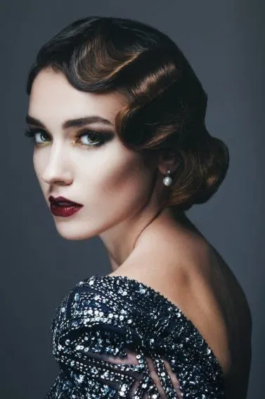 Gatsby-Inspired Finger Waves hairstyles