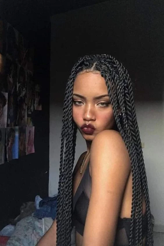 Marley Twists hairstyles for black girls