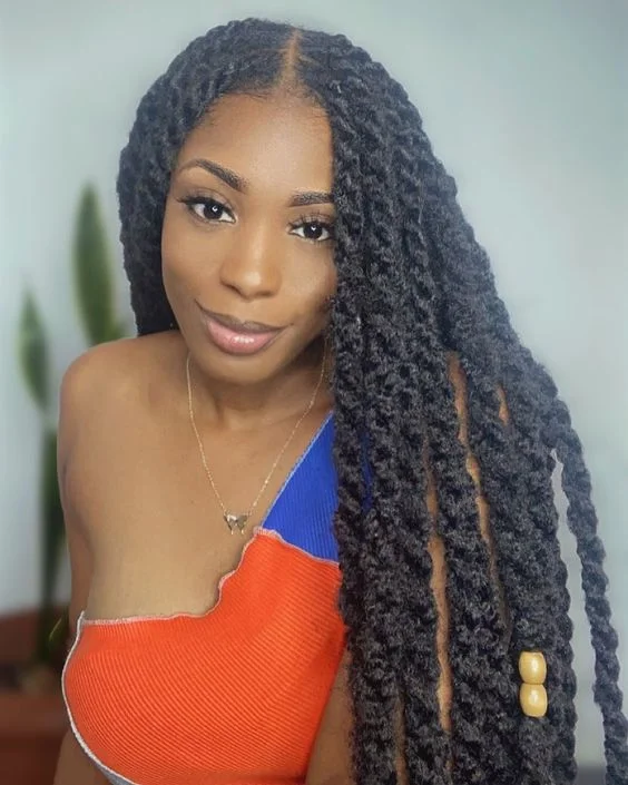 Marley Twists hairstyles for black girls