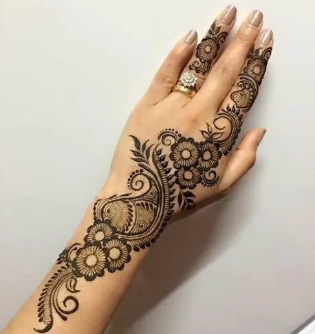 Paisley Mehndi Design