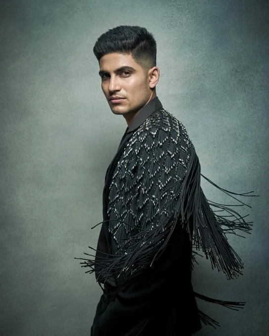 Shubman Gill buzz cut hairstyle