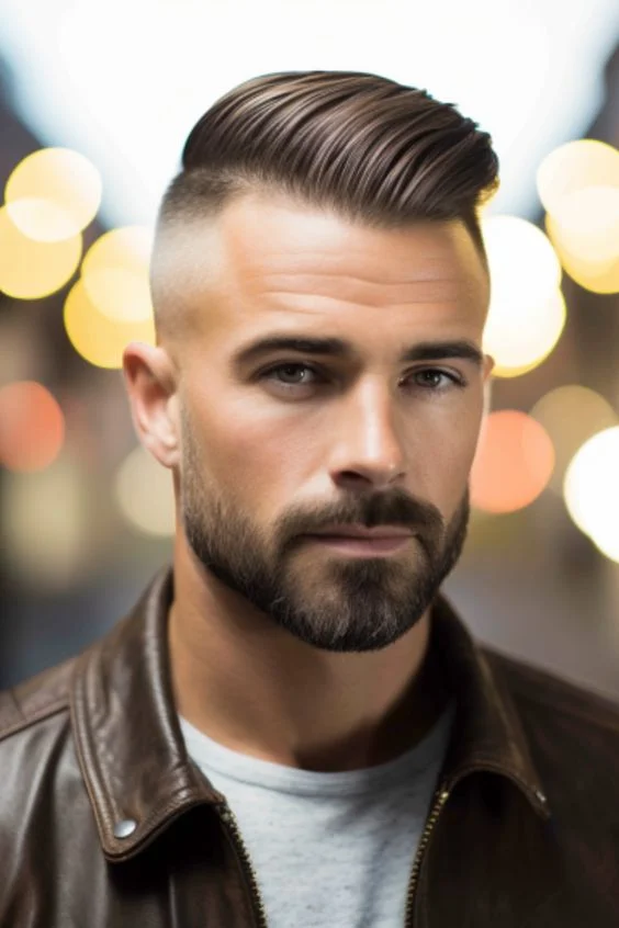 Slicked-Back Undercut 