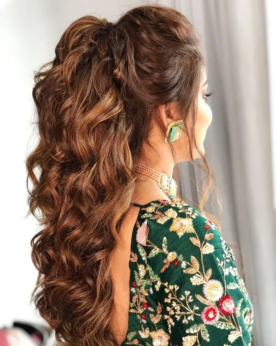 Waterfall Braid with Volume 