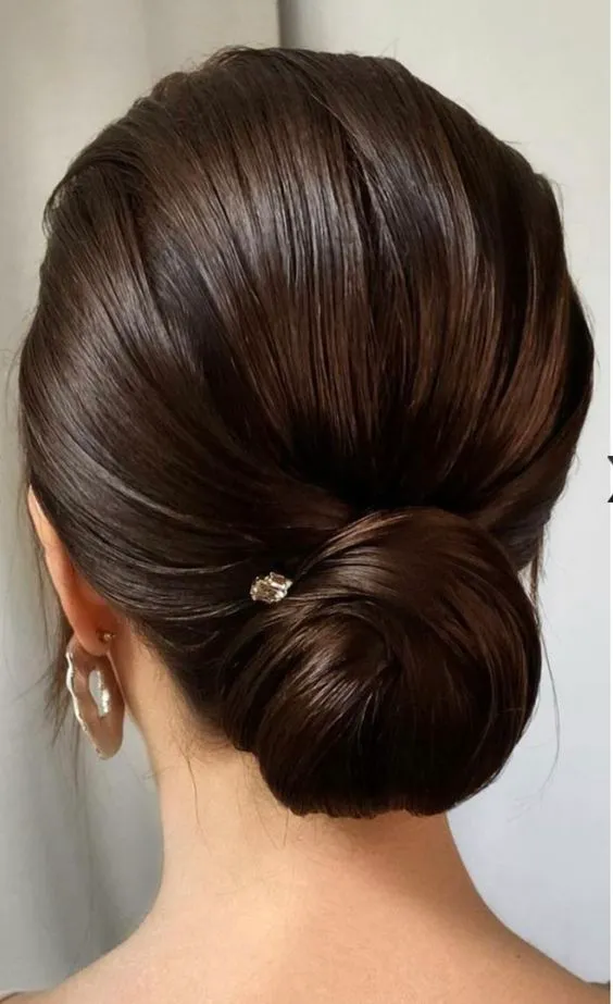 classic bun hairstyles 