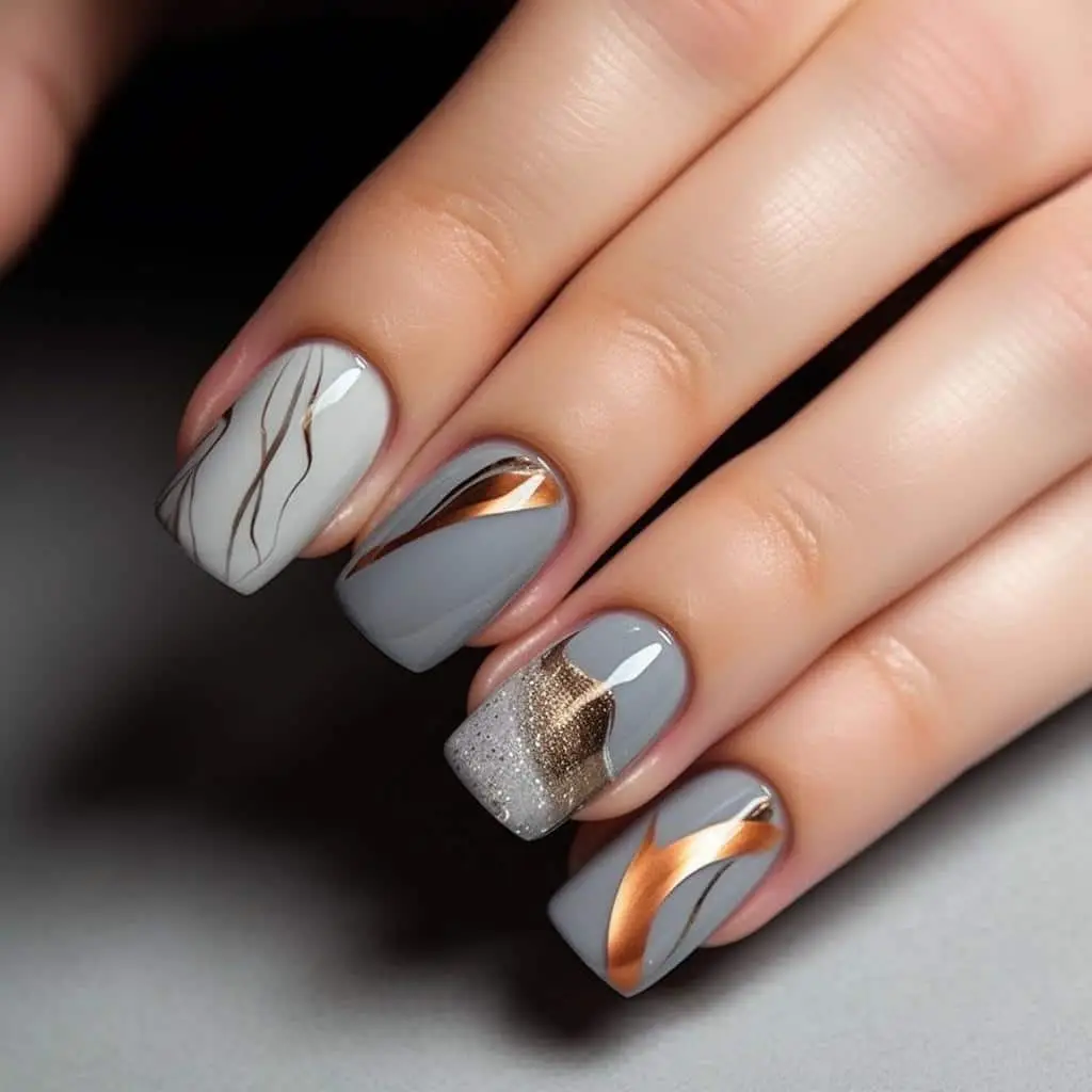 Art Deco Elegance Short coffin