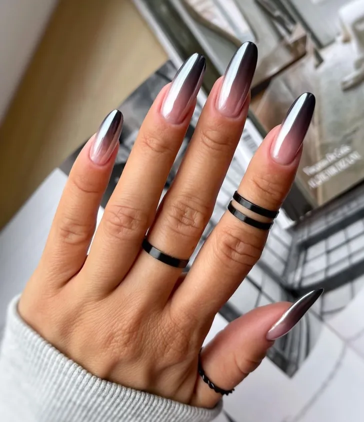 Chrome Chic ombre