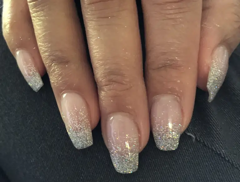 Clear Glitter Ombré