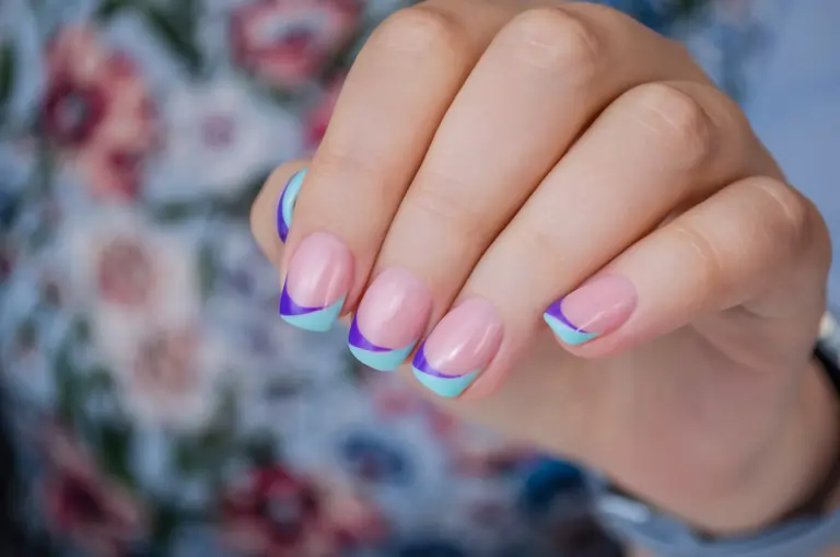 French short Coffin Nails