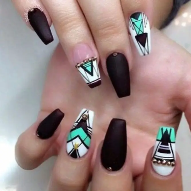Tribal Fusion short coffin nail