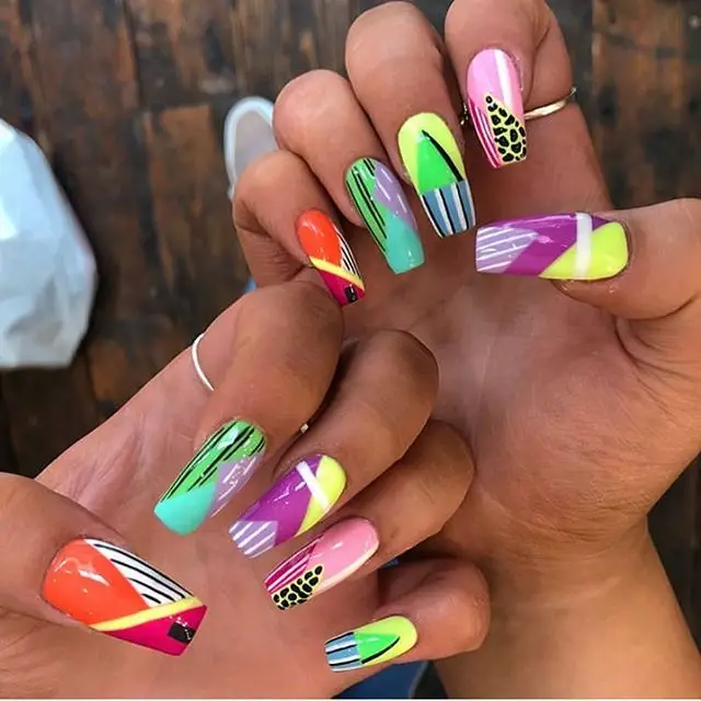 Tribal Touch Short Coffin Nail