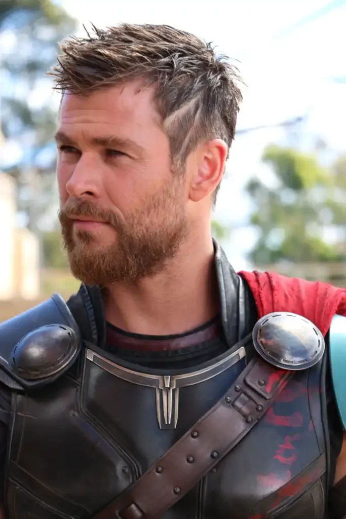 chris hemsworth haircut Spiky Hair