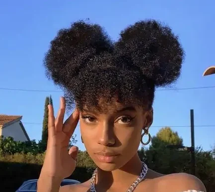 Afro Puffs For Black Girls