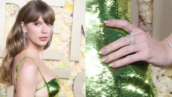 Almond Nail Shape of Taylor Swift