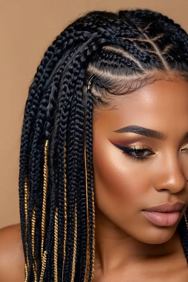Box Braids Black Girl Hairstyles