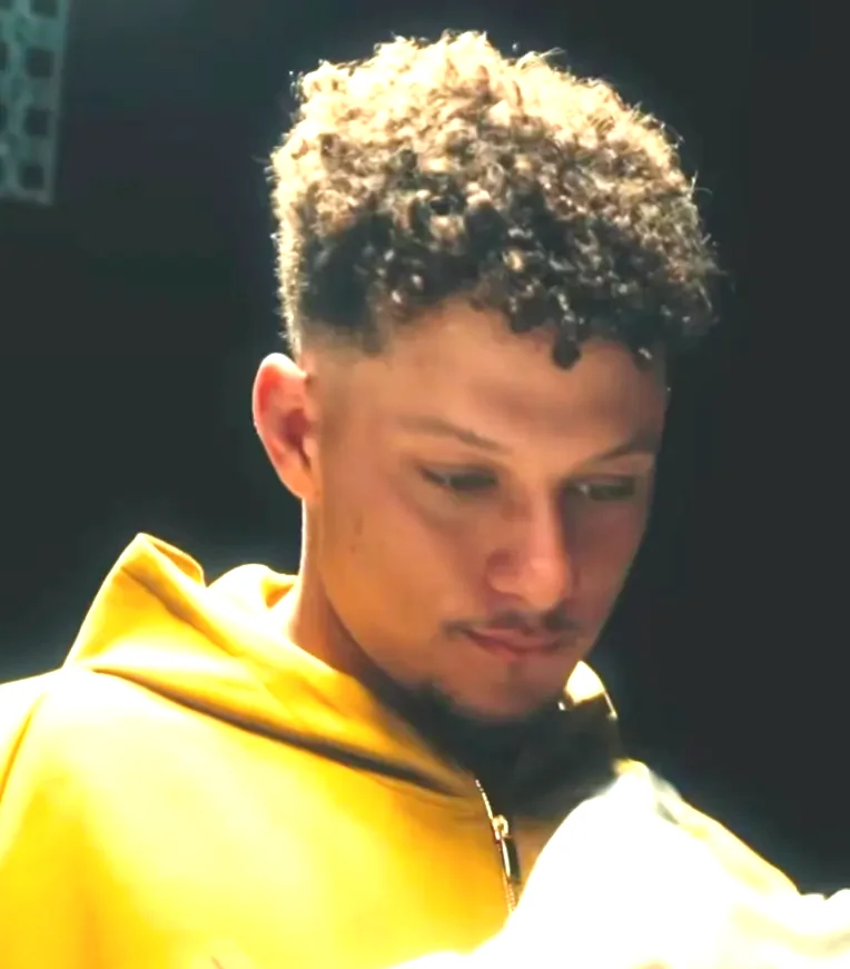 Patrick Mahomes Bleached Fade