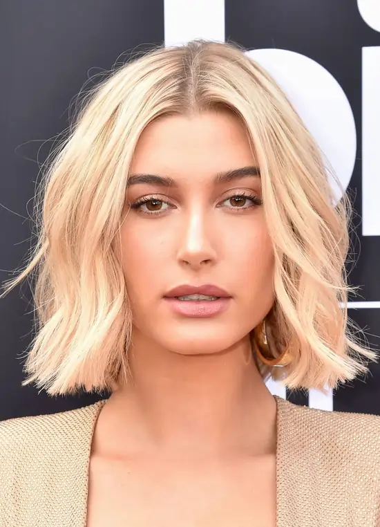 Angular Bob Hairstyles for Round Face