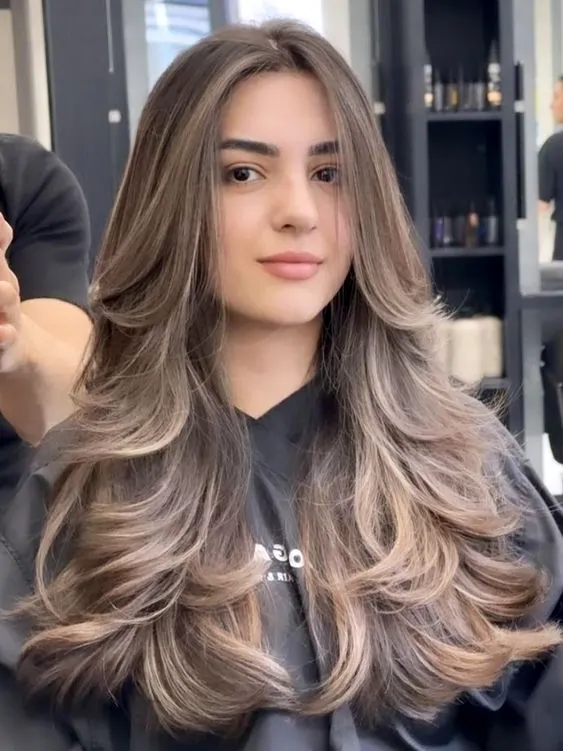 Butterfly Haircut for Long Hair