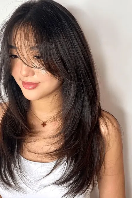 Butterfly Haircut for Straight Hair 2024