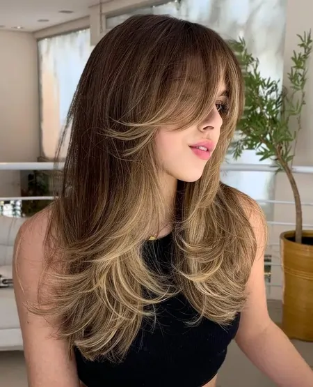 Butterfly Haircut for Thin Hair
