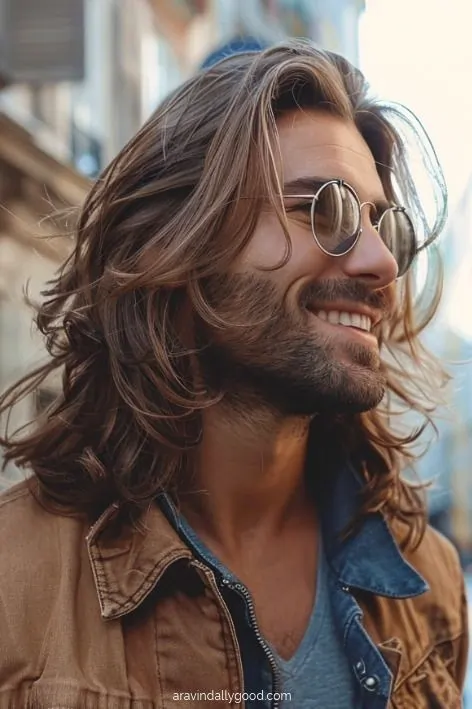 Long and Layered Hairstyles For Men 2024